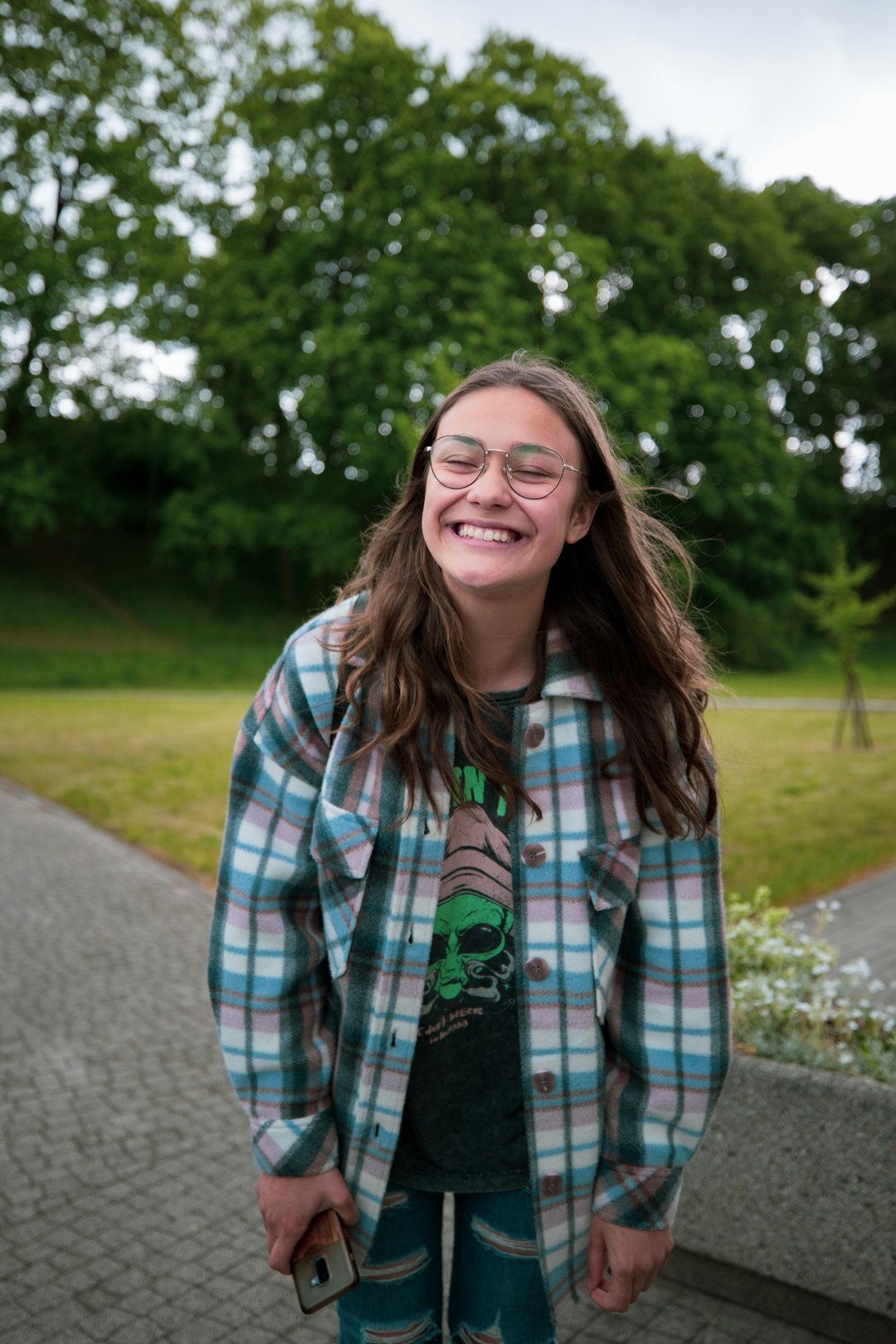young person outdoors